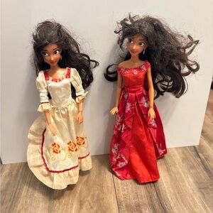 Disney Elena of Avalor dolls, 1 singing